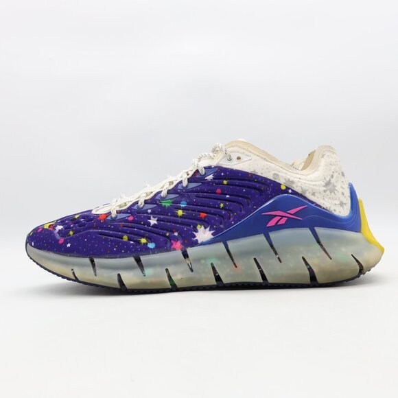 Reebok Zig Trainer BBC Ixecream Blue Men's 12 Athletic Sneakers Running FV8248 - Picture 4 of 10